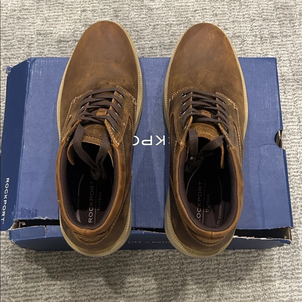 Rockport Seamus Waterproof Boot Natural 12
